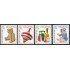 TRA2  Suiza Switzerland  1260/63 1986 Pro juventud Juguetes MNH