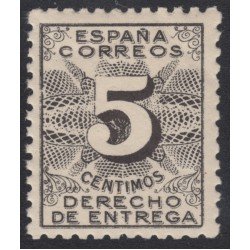España Spain 592 1931 Derecho de entrega MNH España Spain 592 1931 Derecho de entrega MNH