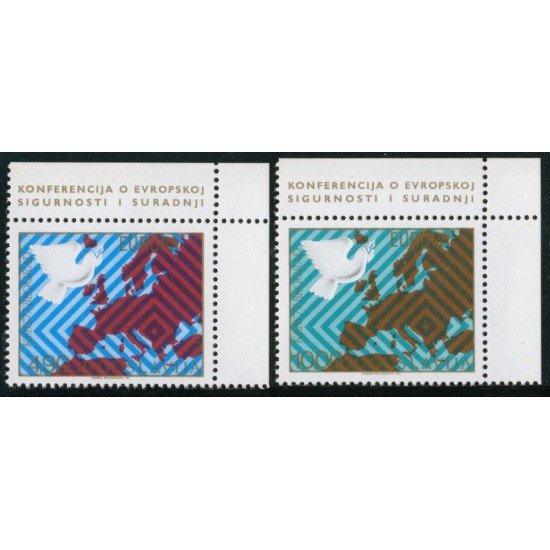 FAU1 Yugoslavia 1580/81 1977 MNH FAU1 Yugoslavia 1580/81 1977 MNH