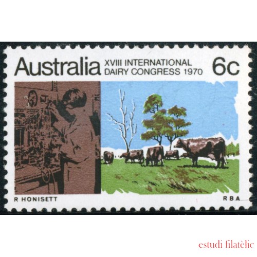 FAU1 Australia  Nº 421 fauna vaca  MNH