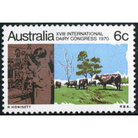 FAU1 Australia Nº 421 fauna vaca MNH FAU1 Australia Nº 421 fauna vaca MNH