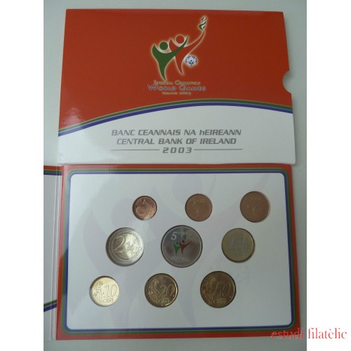 Monedas Euros Irlanda Cartera 2003 (Olympics)