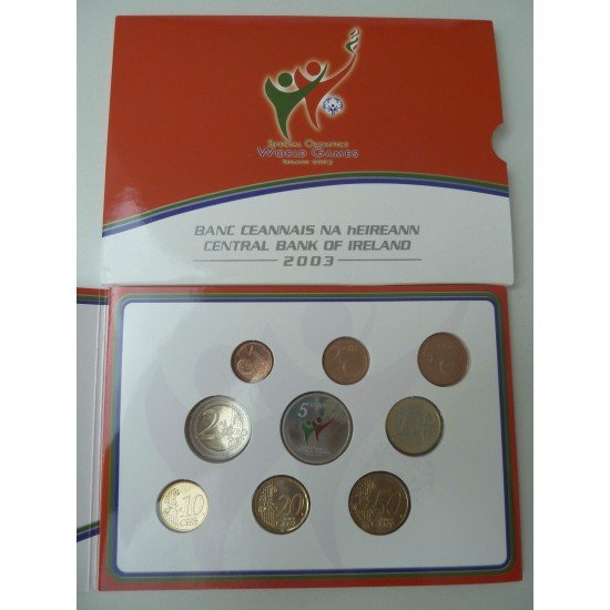 Monedas Euros Irlanda Cartera 2003 (Olympics) Monedas Euros Irlanda Cartera 2003 (Olympics)