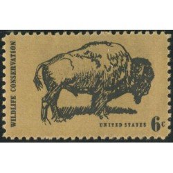 FAU5 Estados Unidos USA 895 Fauna búfalo MNH FAU5 Estados Unidos USA 895 Fauna búfalo MNH