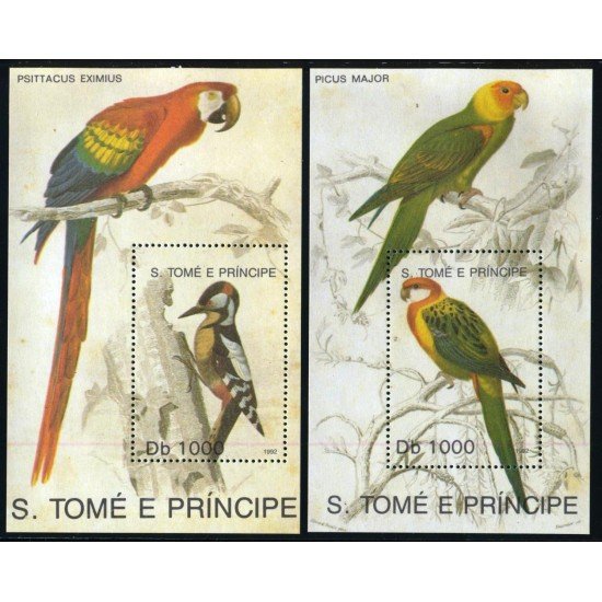 FAU1 Santo Tomás y Príncipe HB 120/21 1992 MNH FAU1 Santo Tomás y Príncipe HB 120/21 1992 MNH