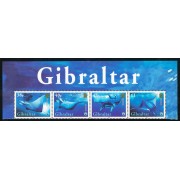 FAU1 Gibraltar  Nº 1152/55  2006 Serie Rayas   MNH