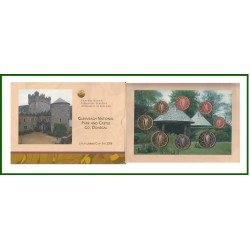 Irlanda 2006 Cartera Oficial Monedas € euro Set Castillo Donegal Irlanda 2006 Cartera Oficial Monedas € euro Set Castillo Donegal