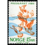 FAU1 Noruega Norway  Nº 914  1986   MNH