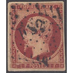 France Francia Nº 18 1862 Napoleón III Usado France Francia Nº 18 1862 Napoleón III Usado