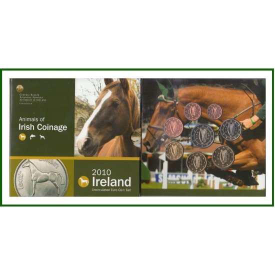 Irlanda 2010 Cartera Oficial Monedas € euro Caballos Irlanda 2010 Cartera Oficial Monedas € euro Caballos