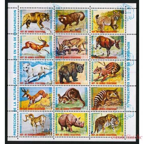 FAU1 Guinea Ecuatorial Equatorial Guinea 54 + A 39  Used