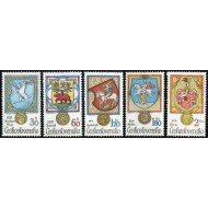 FAU1/VAR2 Checoslovaquia  Czechoslovakia Nº 2335/39   MNH
