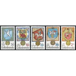 FAU1/VAR2 Checoslovaquia Czechoslovakia Nº 2335/39 MNH FAU1/VAR2 Checoslovaquia Czechoslovakia Nº 2335/39 MNH