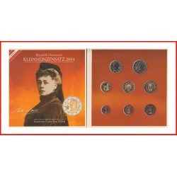 Austria 2004 Cartera Oficial Monedas € euros Austria 2004 Cartera Oficial Monedas € euros