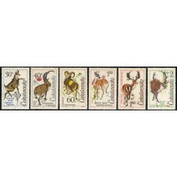 FAU1 Checoslovaquia Czechoslovakia Nº 1306/11 1963 MNH FAU1 Checoslovaquia Czechoslovakia Nº 1306/11 1963 MNH