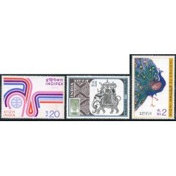 FAU2 India 384/86 1973 MNH FAU2 India 384/86 1973 MNH