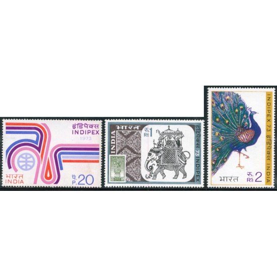 FAU2 India 384/86 1973 MNH FAU2 India 384/86 1973 MNH