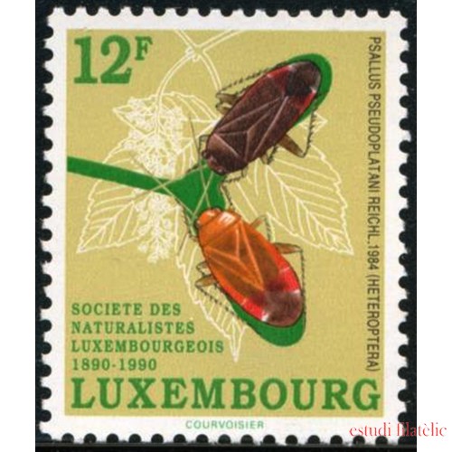FAU2 Luxemburgo Luxembourg  Nº 1197   1990  MNH