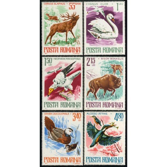 FAU2 Rumanía Romania Nº 3021/26 MNH FAU2 Rumanía Romania Nº 3021/26 MNH
