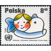 FAU2 Polonia Poland Nº 2536  1980   MNH