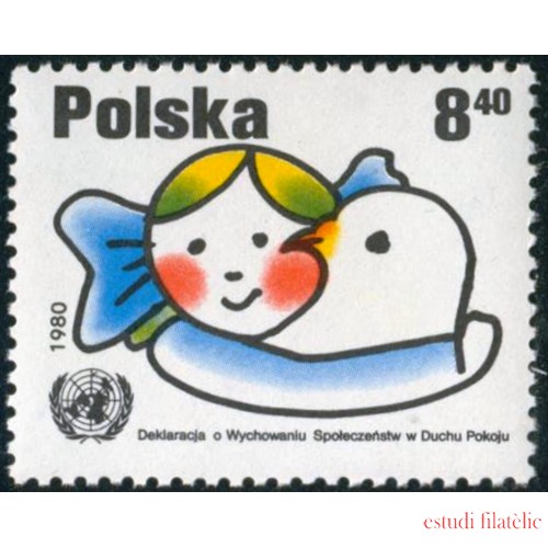 FAU2 Polonia Poland Nº 2536  1980   MNH