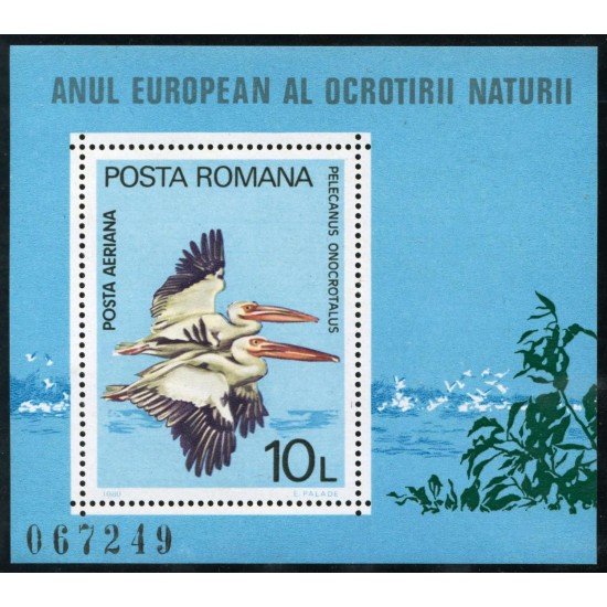 FAU2 Rumanía Romania HB 141 1980 MNH FAU2 Rumanía Romania HB 141 1980 MNH