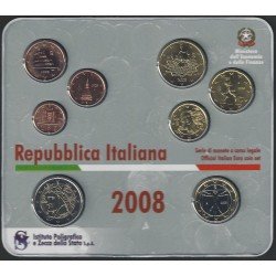 Monedas Euros Italia Cartera 2008 Monedas Euros Italia Cartera 2008