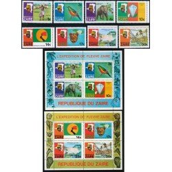 FAU2 Zaire 926/33 + HB 8/9 MNH FAU2 Zaire 926/33 + HB 8/9 MNH