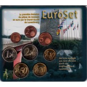 Monedas Euros Luxemburgo Cartera 2002