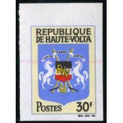 FAU3 Alto Volta  Nº 177 Fauna escudo caballo Sin dentar    MNH