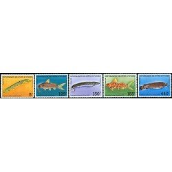 FAU3  Costa de Marfil  Ivory Coast  Nº 763/67  1986   MNH