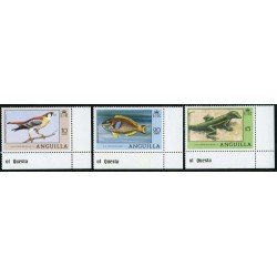 FAU3 Anguilla Nº 269/71/77 fauna MNH FAU3 Anguilla Nº 269/71/77 fauna MNH