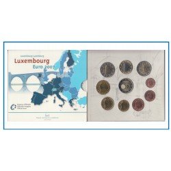 Luxemburgo 2007 Cartera Oficial Monedas € euro Set Arquitectura Gótica Luxemburgo 2007 Cartera Oficial Monedas € euro Set Arquitectura Gótica
