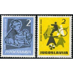 FAU3 Yugoslavia 2035/36 1958 MNH FAU3 Yugoslavia 2035/36 1958 MNH