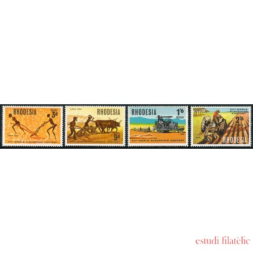 FAU4/VAR3  Rhodesia del Sur Nº 162/65   MNH