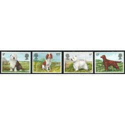 FAU4 Gran Bretaña 880/83 1979 Exposición canina MNH FAU4 Gran Bretaña 880/83 1979 Exposición canina MNH