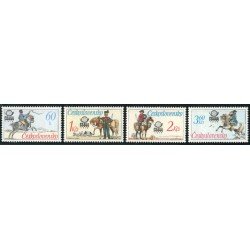 FAU4 Checoslovaquia Czechoslovakia Nº 2213/16 1977 MNH FAU4 Checoslovaquia Czechoslovakia Nº 2213/16 1977 MNH
