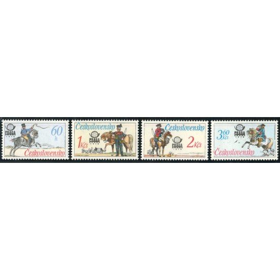 FAU4 Checoslovaquia Czechoslovakia Nº 2213/16 1977 MNH FAU4 Checoslovaquia Czechoslovakia Nº 2213/16 1977 MNH