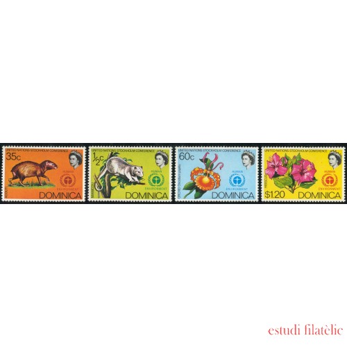 FAU4  Dominica  Nº 231/34   MNH