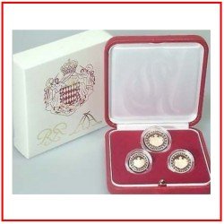 Mónaco 2 Euros conmemorativos Cartera Estruche 2005 proof (1c,2c,5c de euro) Mónaco 2 Euros conmemorativos Cartera Estruche 2005 proof (1c,2c,5c de euro)