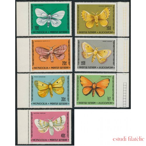 FAU4  Mongolia  Nº 926/32  1977   MNH