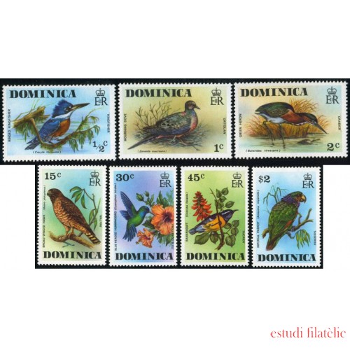 FAU5  Dominica  Nº 478/84  1975   MNH