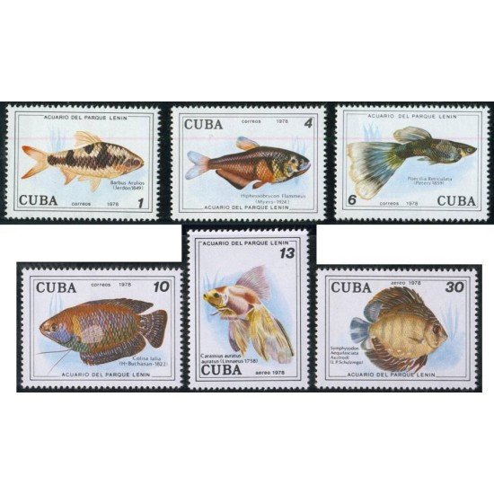 FAU5 Cuba Nº 2058/61 + A 286/87 1978 MNH FAU5 Cuba Nº 2058/61 + A 286/87 1978 MNH