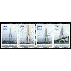 Guinea Ecuatorial 494/97 2014 Puente Bridge Bolondo Mbini MNH Guinea Ecuatorial 494/97 2014 Puente Bridge Bolondo Mbini MNH