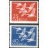 FAU5 Suecia Sweden 409/10 1956 Día de los países del norte MNH MNH