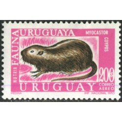 Uruguay A- 376 1971 Fauna Indígena Nutria MNH