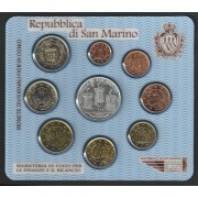 Monedas Euros San Marino Cartera 2005 + 5€ (plata)
