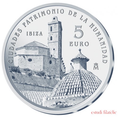 España Spain Euros conm. 2015 “II Serie Ciudades Patr. de la Humanidad” Ibiza