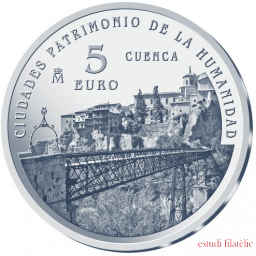 España Spain Euros conm. 2015 “II Serie Ciudades Patr. de la Humanidad” Cuenca