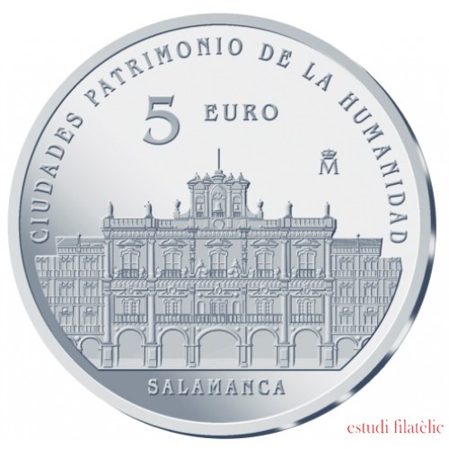España Spain Euros conm. 2015 “II Serie Ciudades Patr. de la Humanidad”Salamanca